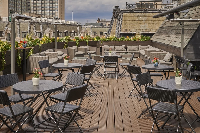 We Re Outdoorsy In That Like Drinking On Roof Terraces Bar - 5th Floor The Roof Gardens Kensington High Street London W8 5sa